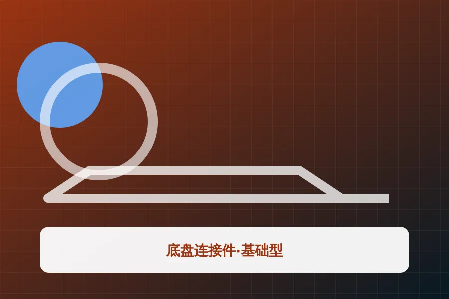 底盘连接件·基础型应用示意图
